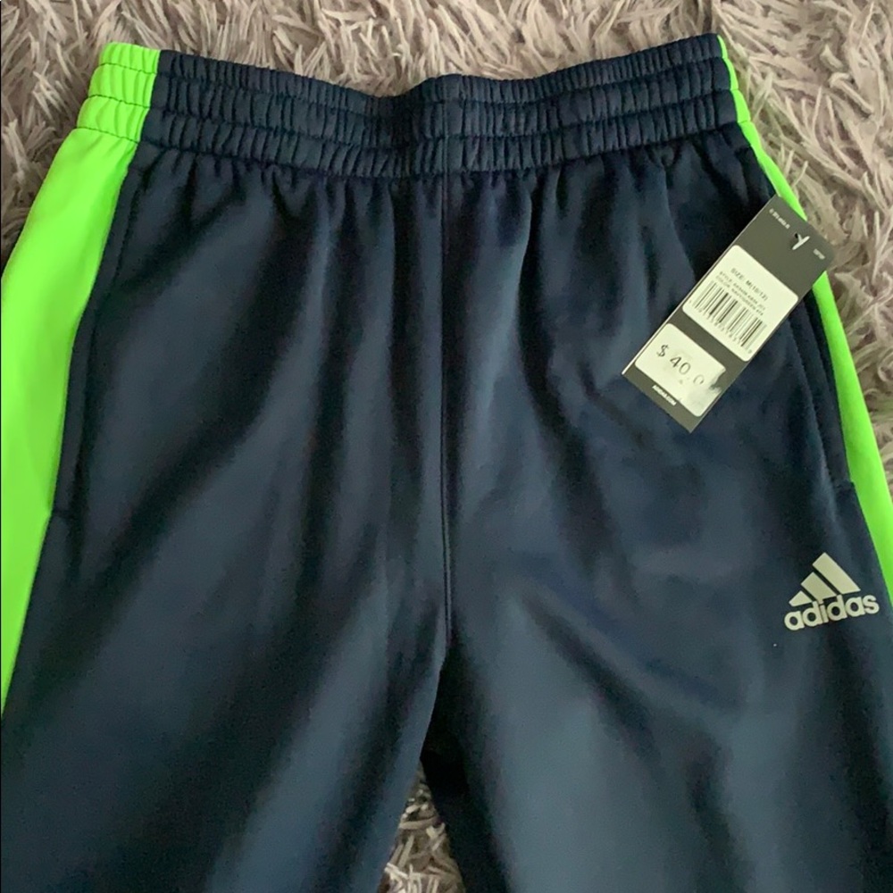 Boys Adidas track pants